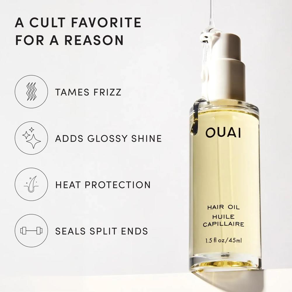 ACEITE CAPILAR OUAI PROTECTOR TÉRMICO Y CONTROL DE FRIZZ 1.5 OZ / 45 ML - 2