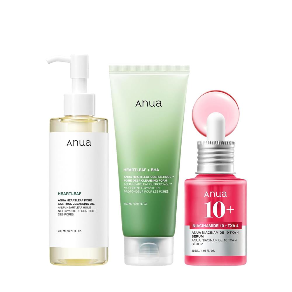 KIT FACIAL ANUA 3 PASOS GLASS SKIN - 1