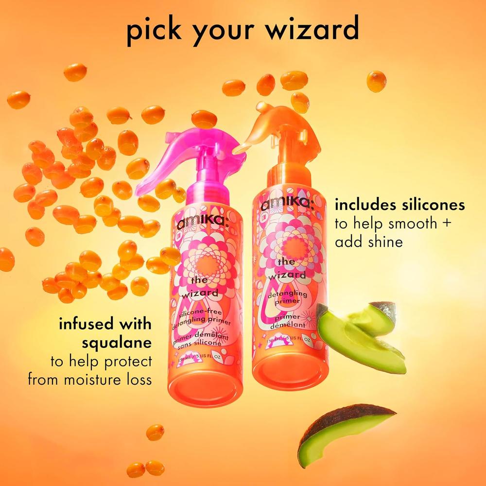 PRIMER CAPILAR AMIKA THE WIZARD DESENREDANTE 5 OZ / 150 ML - 4
