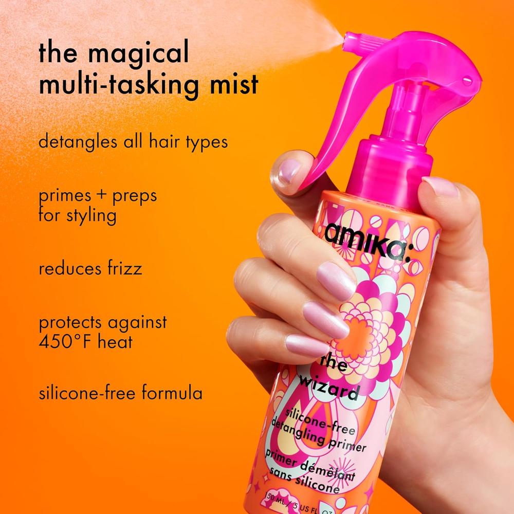 PRIMER CAPILAR AMIKA THE WIZARD SIN SILICONA 5 OZ / 150 ML - 2