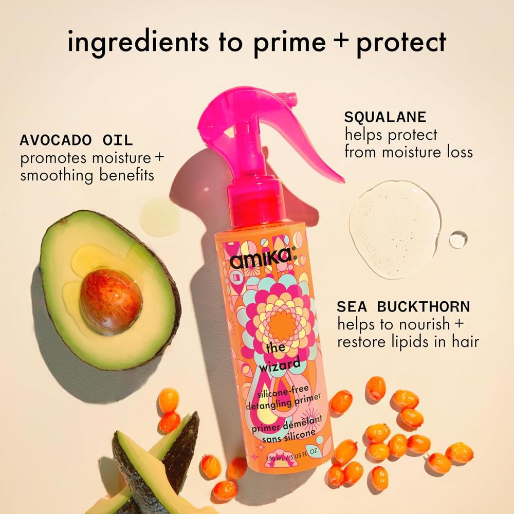 PRIMER CAPILAR AMIKA THE WIZARD SIN SILICONA 5 OZ / 150 ML - 5