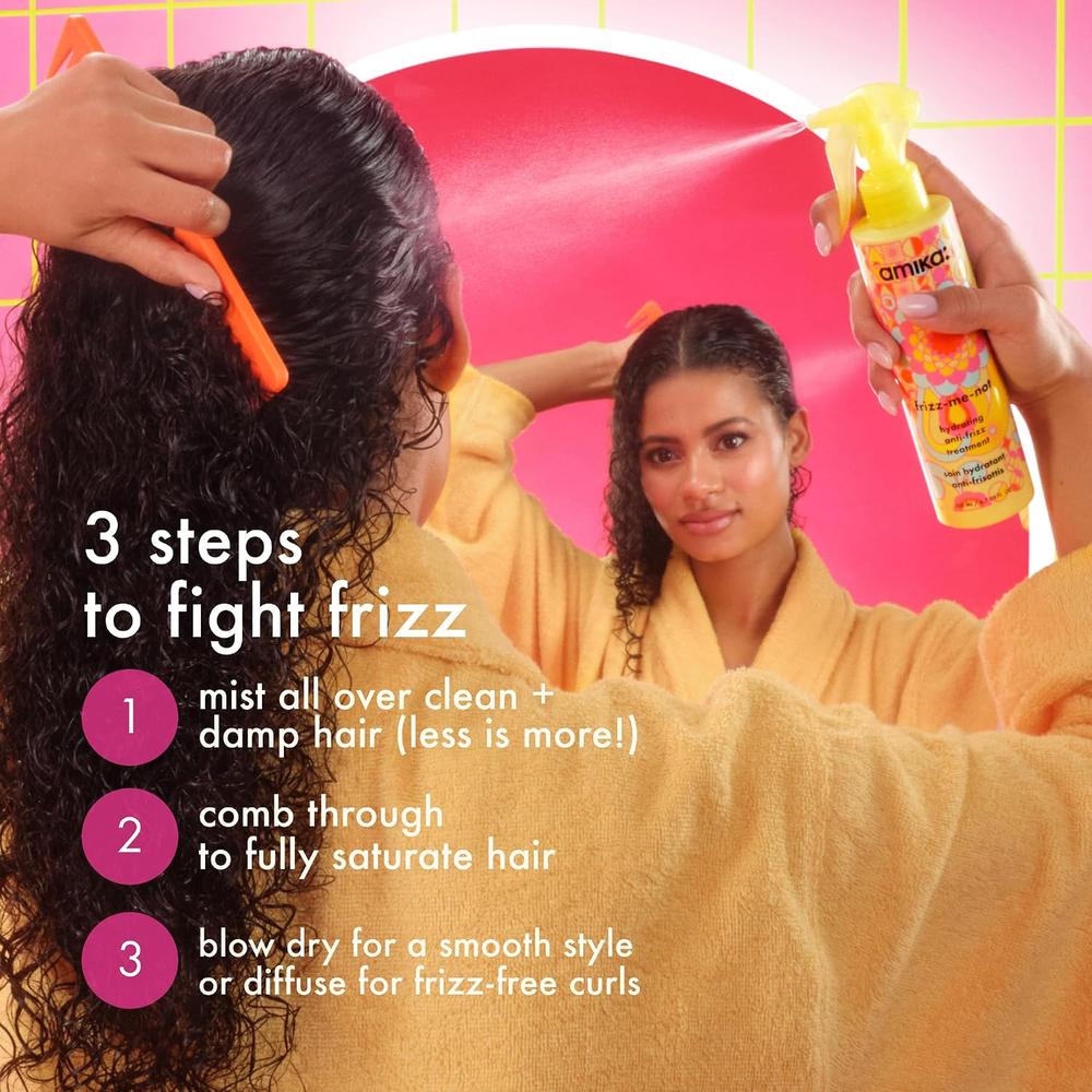 TRATAMIENTO CAPILAR AMIKA FRIZZ-ME-NOT 6.7 OZ / 200 ML - 3