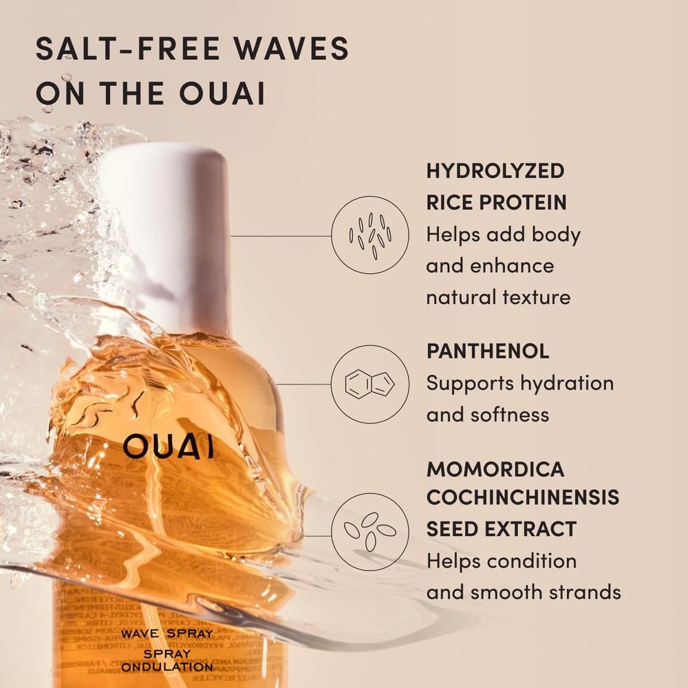 SPRAY CAPILAR OUAI WAVE 6 OZ / 177 ML - 5