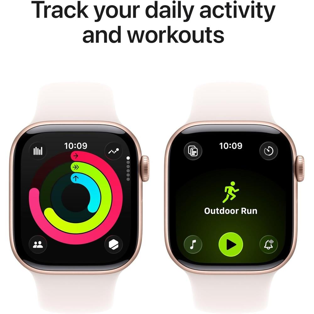 APPLE WATCH SERIES 11 (GPS 42MM) | ROSE GOLD ALUMINIO + SPORT BAND LIGHT BLUSH S-M - 3
