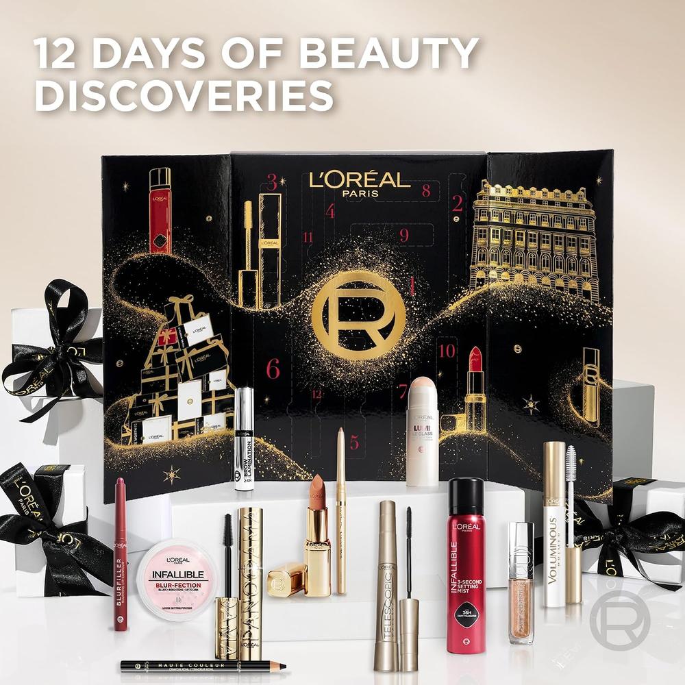 CALENDARIO DE ADVIENTO L'ORÉAL PARIS ULTIMATE HOLIDAY BEAUTY 12 DÍAS 2026 - 2