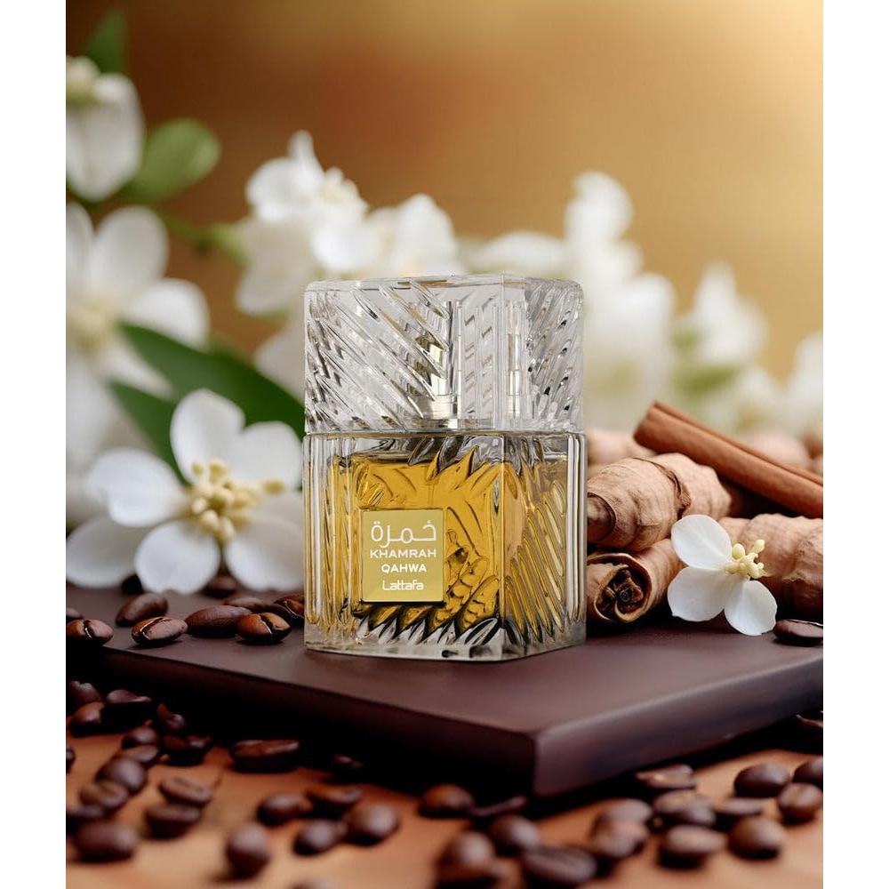 SET PERFUME KHAMRAH QAHWA LATTAFA EDP 3 PZS - 4