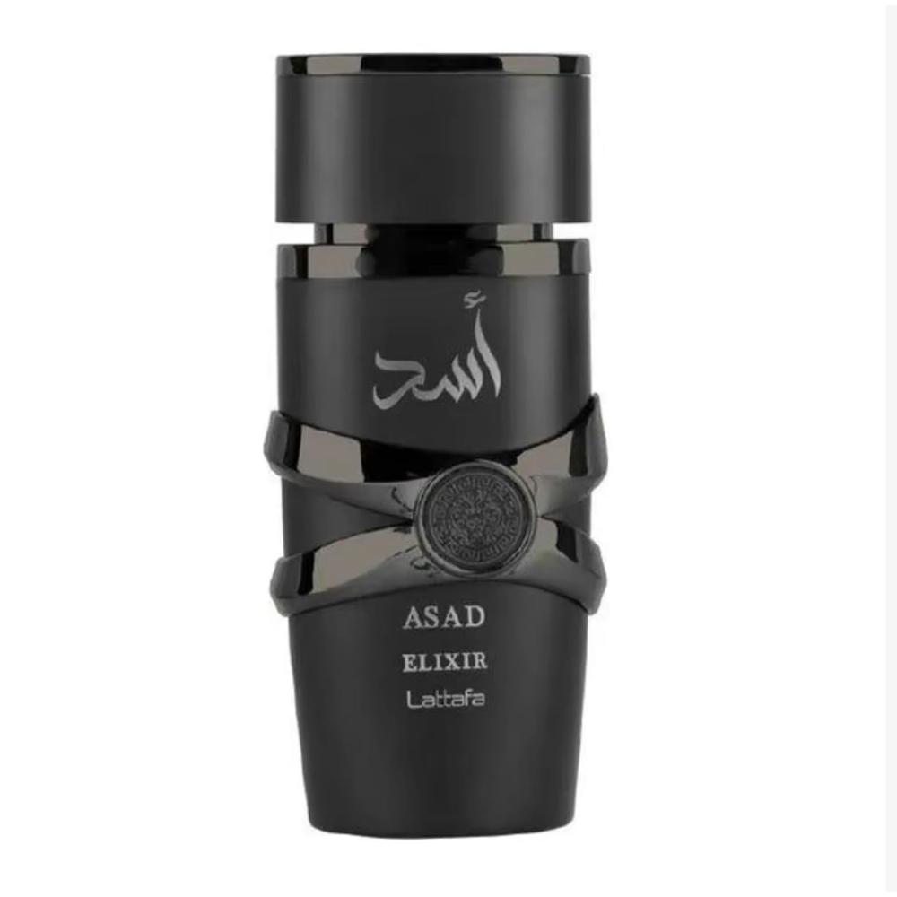SET PERFUME ASAD ELIXIR Y ASAD BOURBON LATTAFA EDP 2 PZS - 2