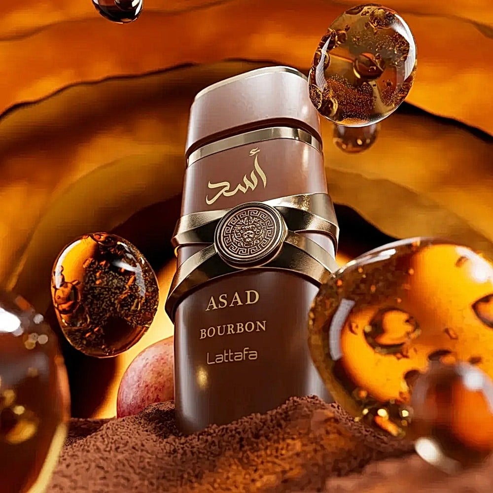 SET PERFUME ASAD ELIXIR Y ASAD BOURBON LATTAFA EDP 2 PZS - 4
