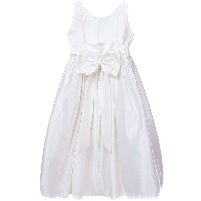 VESTIDO MAXI NIÑA LIMA FASHION KIDS BLANCO CISNE - 2