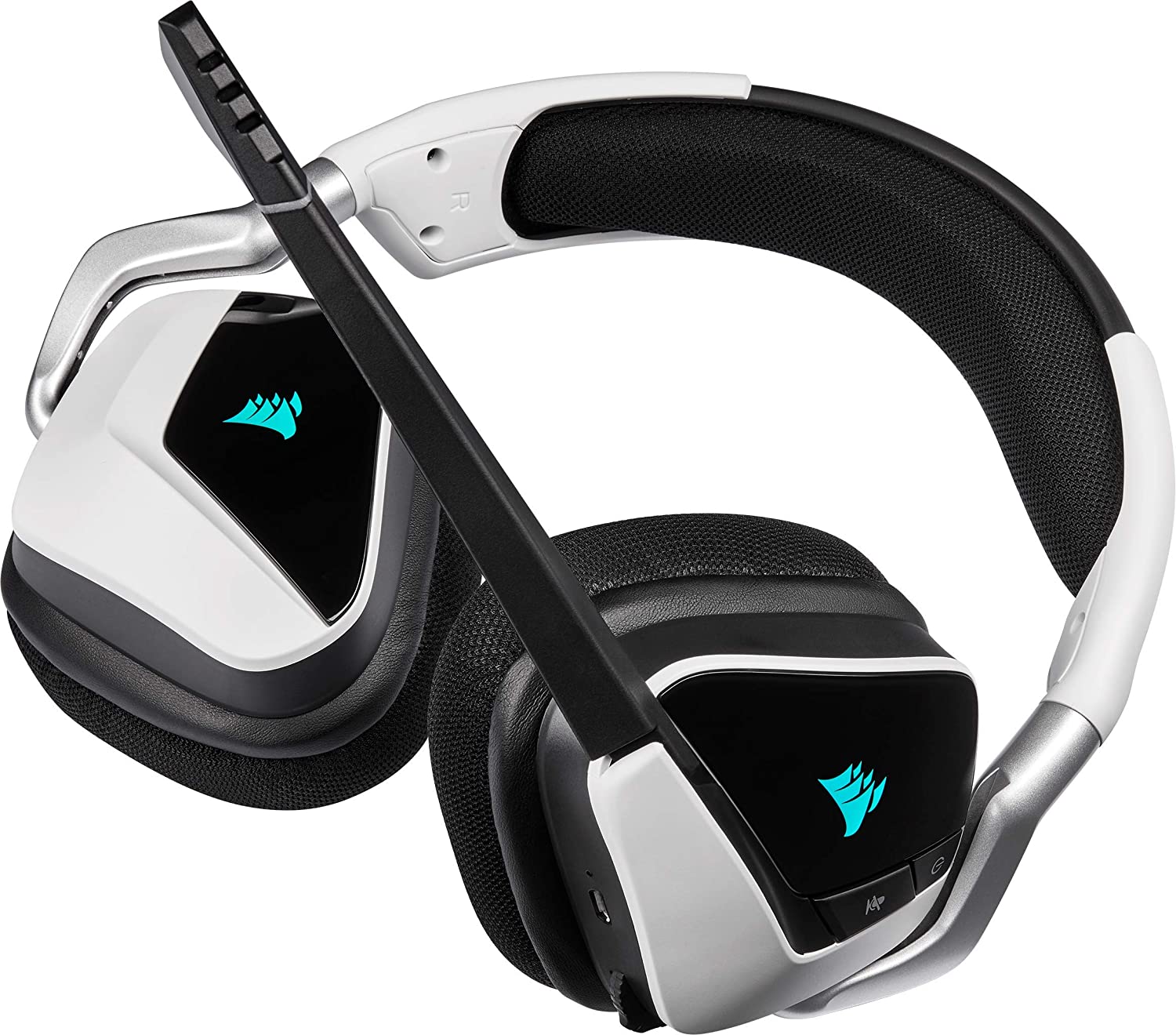 AUDÍFONOS GAMER CORSAIR VOID RGB ELITE WIRELESS SONIDO 71 BLANCO - 3