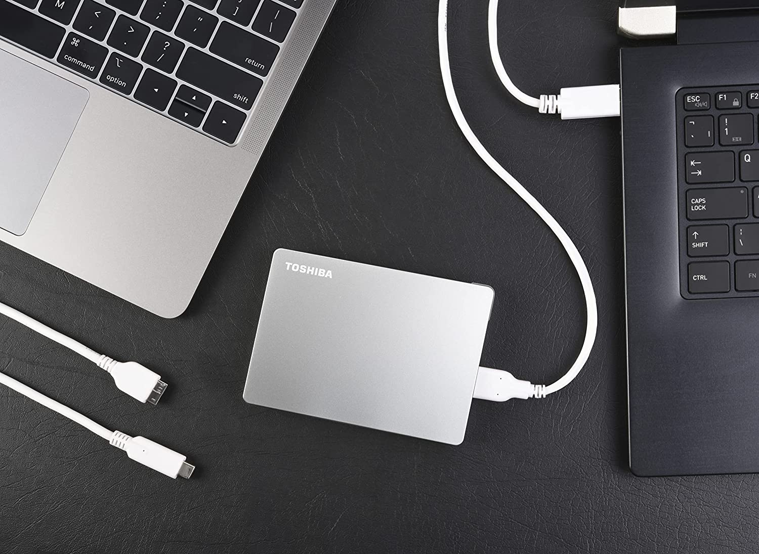 DISCO DURO EXTERNO TOSHIBA CANVIO FLEX 2 TB SILVER HDTX120XSCAA - 6