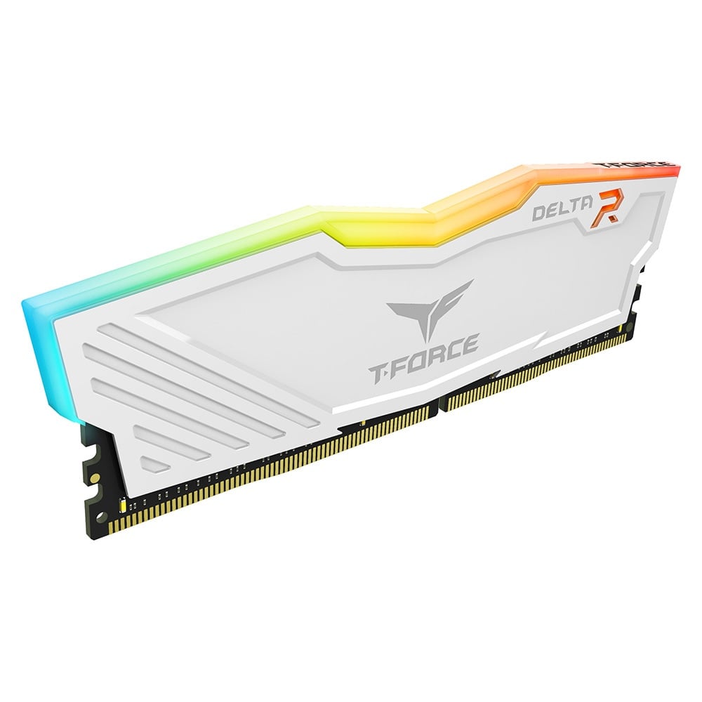 MEMORIA RAM TEAMGROUP T-FORCE DELTA RGB 16GB DDR4 3600MHZ CL18 BLANCO - 4