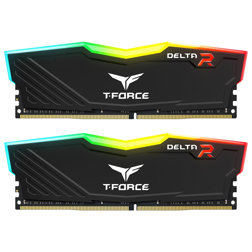 MEMORIA RAM TEAMGROUP T-FORCE DELTA RGB 16GB DDR4 3600MHZ CL18 (2X8GB) - 1