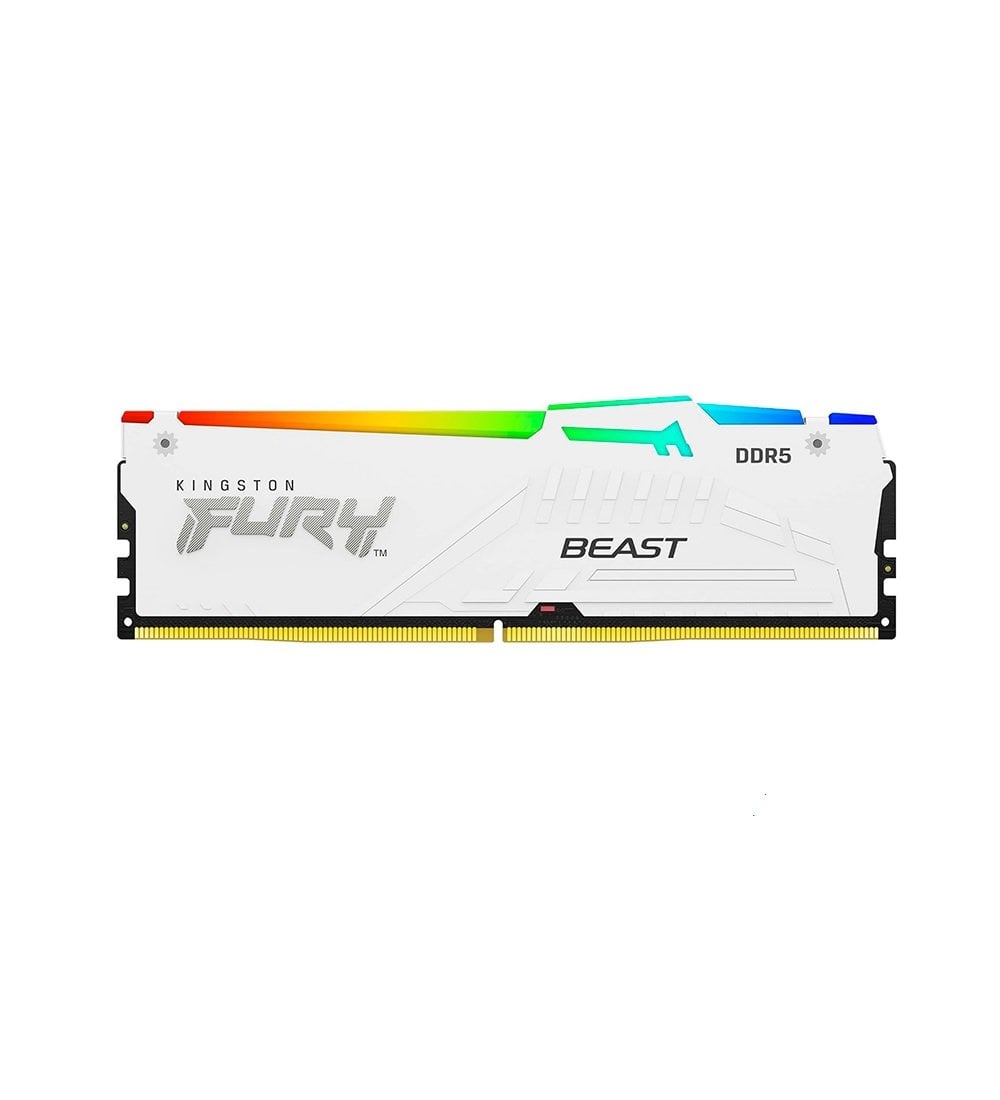 MEMORIA RAM KINGSTON FURY BEAST 16GB RGB DDR5 6000MHZ CL36 PC5-4800 DIMM - 1