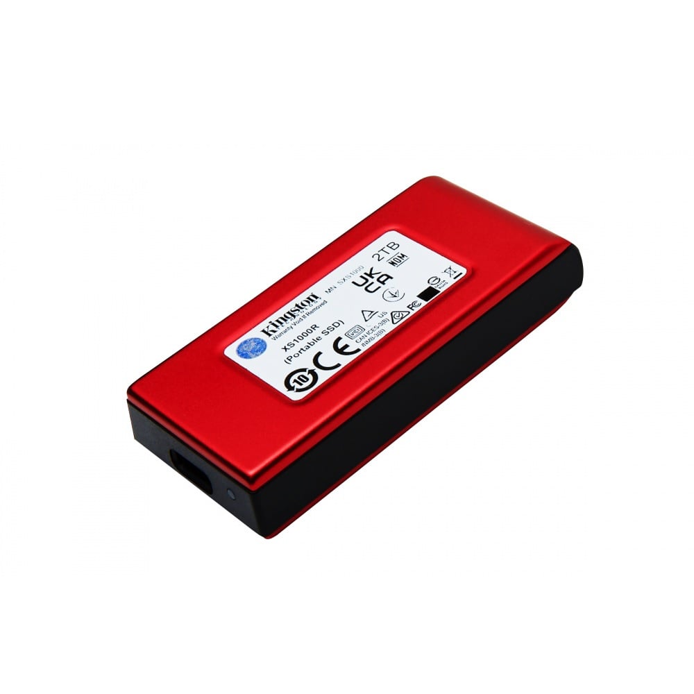 DISCO SSD KINGSTON XS1000 2TB ROJO EXTERNO USB-C 3.2 SXS1000R/2000G - 4