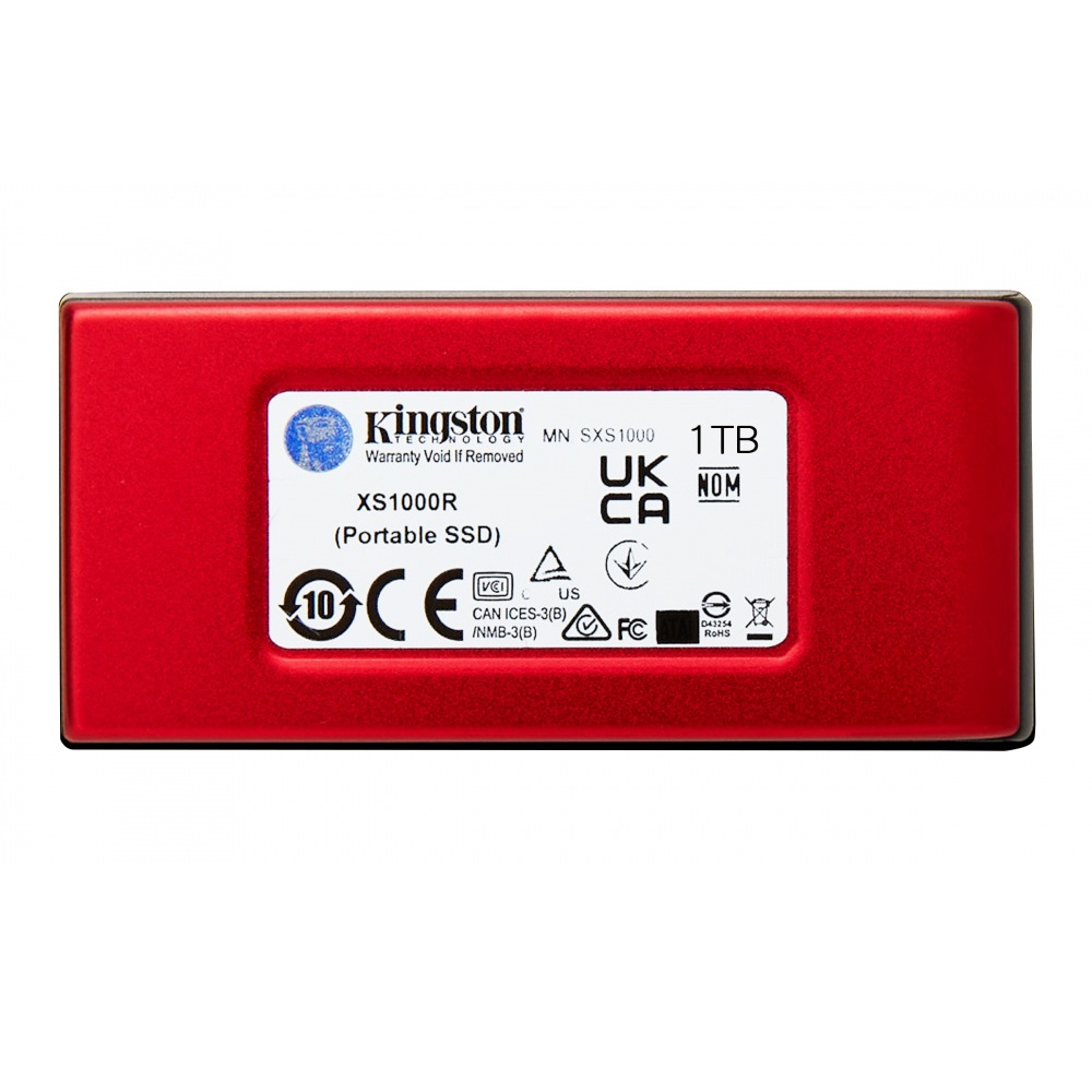 DISCO SSD KINGSTON XS1000R 1TB ROJO EXTERNO USB 3.2 SXS1000R/1000G - 2
