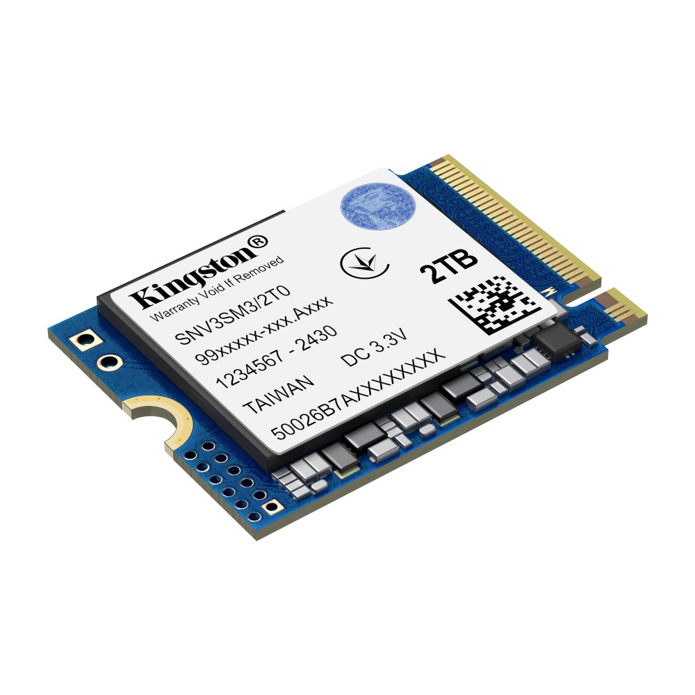 DISCO SOLIDO SSD KINGSTON NV3 2TB M2 2230 PCIE 4.0X4 PC-CONSOLAS VIDEOJUEGO SNV3SM3/2T0 - 2