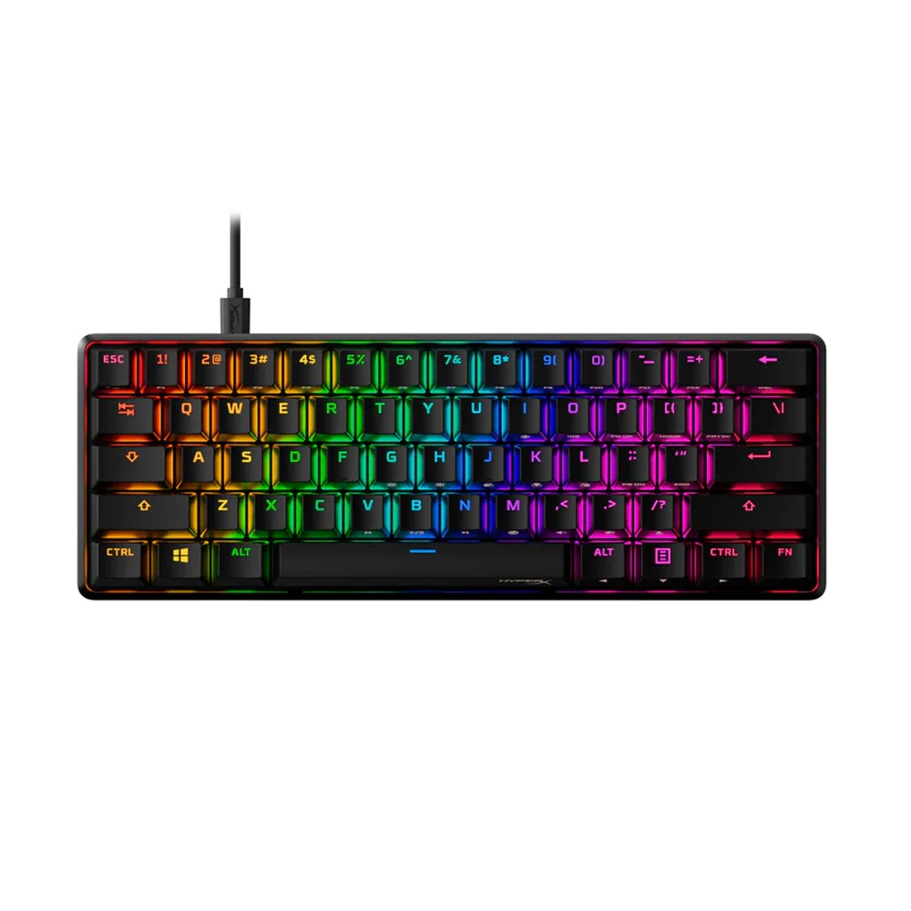 TECLADO GAMER HYPERX ALLOY ORIGINS 60 MECANICO HX RED US LAYOUT 4P5N4AA#ABA - 3
