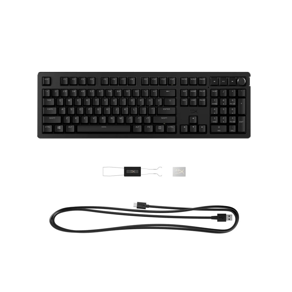 TECLADO GAMER HYPERX ALLOY RISE RGB MECANICO ESPAÑOL NEGRO 7G7A3AA#ABM - 5