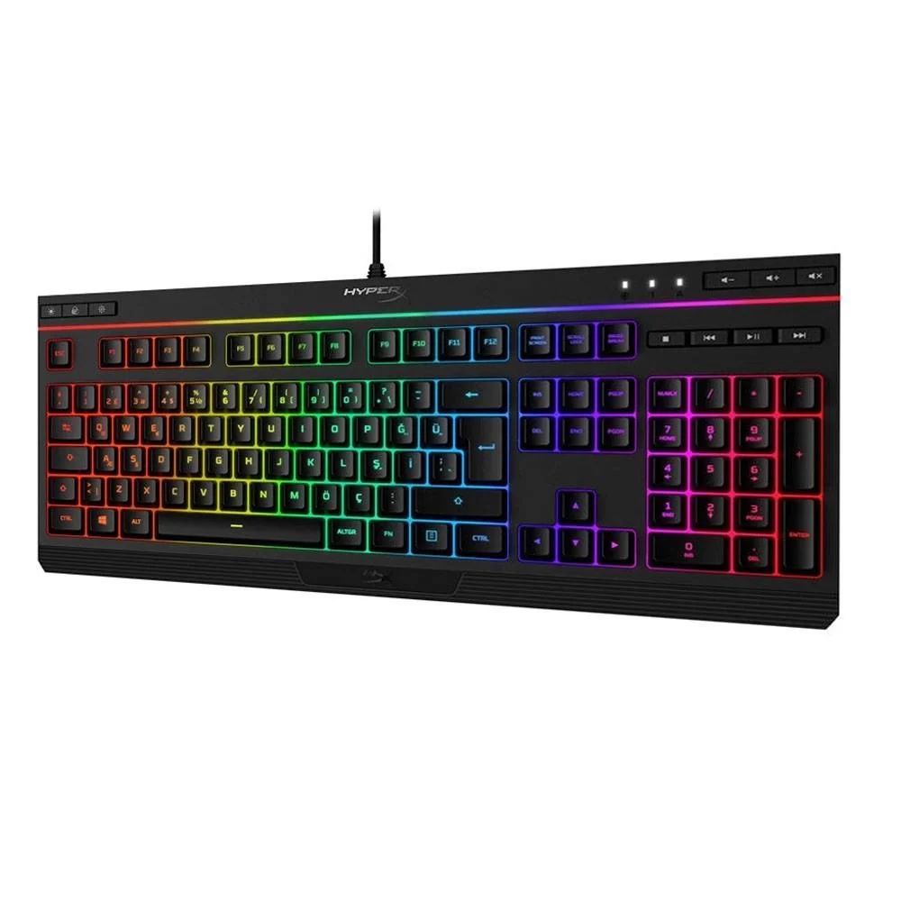 TECLADO GAMER HYPERX ALLOY CORE RGB ESPAÑOL MEMBRANA NEGRO ALAMBRICO 4P4F5AI#AC8 - 3
