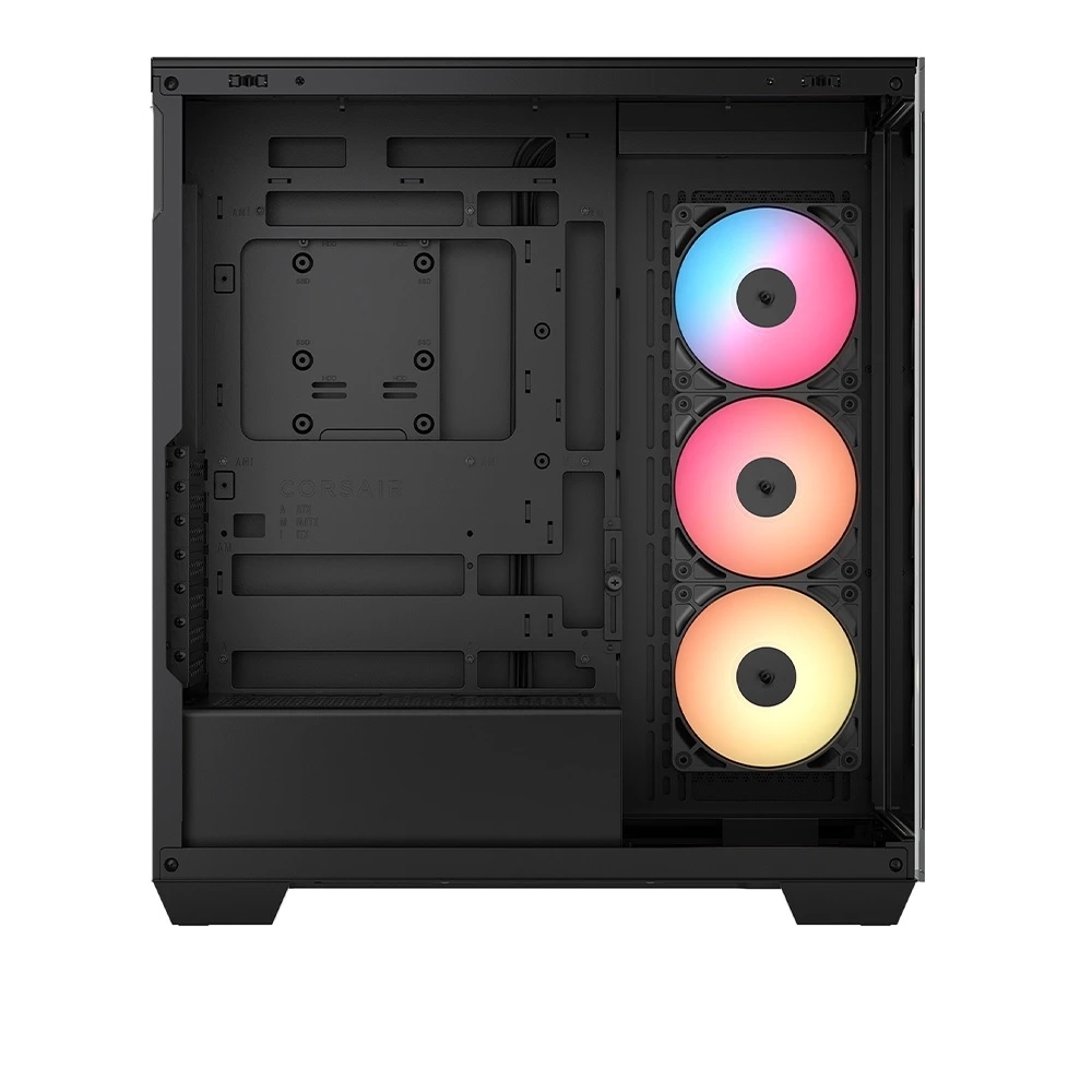 CASE GAMER CORSAIR 3500X RS-R ARGB NEGRO MID TOWER VIDRIO TEMPLADO SIN FUENTE - 2