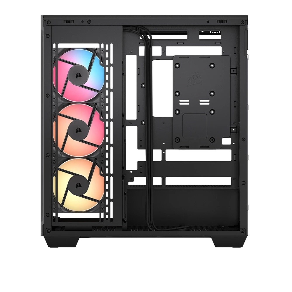 CASE GAMER CORSAIR 3500X RS-R ARGB NEGRO MID TOWER VIDRIO TEMPLADO SIN FUENTE - 4