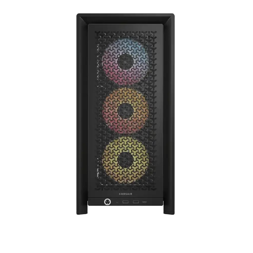 CASE GAMER CORSAIR FRAME 4000D RS ARGB NEGRO MIDTOWER VIDRIO TEMPLADO SIN FUENTE - 3