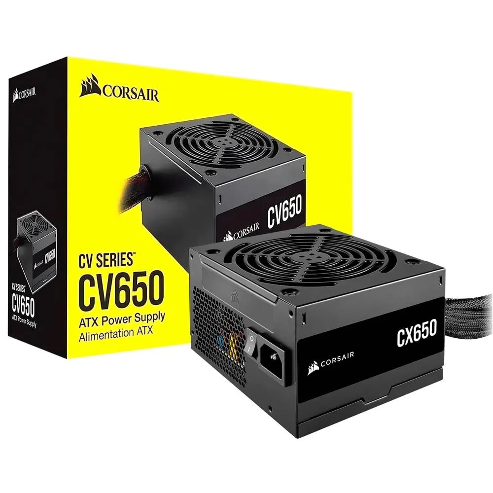 FUENTE DE PODER CORSAIR CX650 650W 80 PLUS BRONZE ATX NEGRO 24 PINES - 2