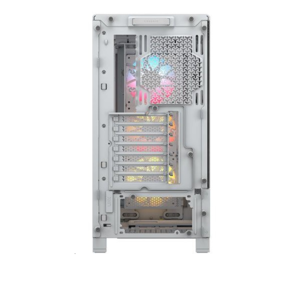 CASE CORSAIR FRAME 4000D RS ARGB BLANCO VIDRIO TEMPLADO MIDI-TOWER 3 FANS SIN FUENTE - 3