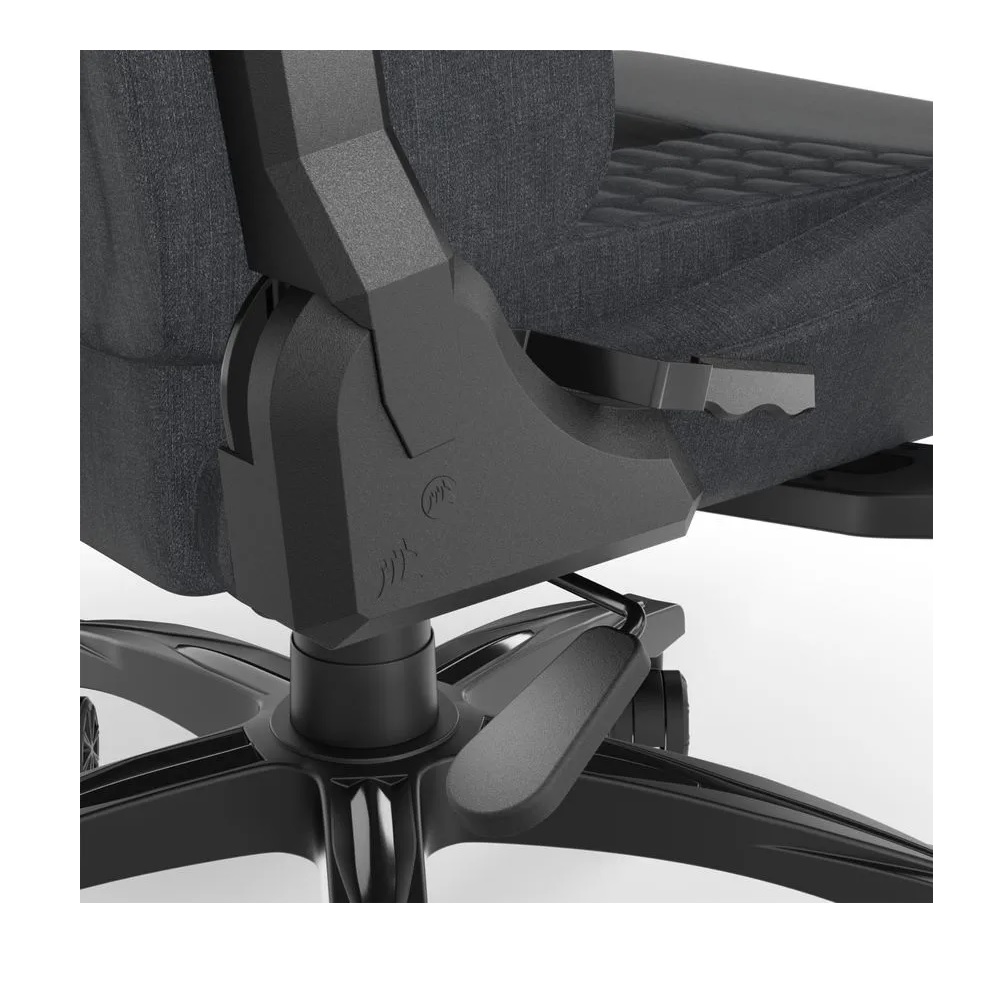 SILLA GAMER CORSAIR TC100 RELAXED POLIPIEL GRIS-NEGRO CF-9010052-WW - 7
