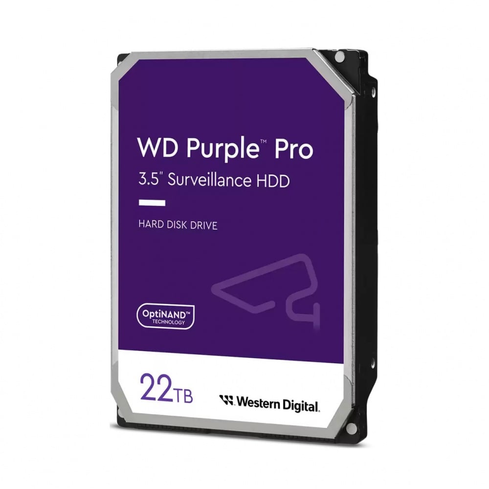 DISCO DURO WD PURPLE PRO 22TB VIDEOVIGILANCIA AI INTERNO 3.5 - 1