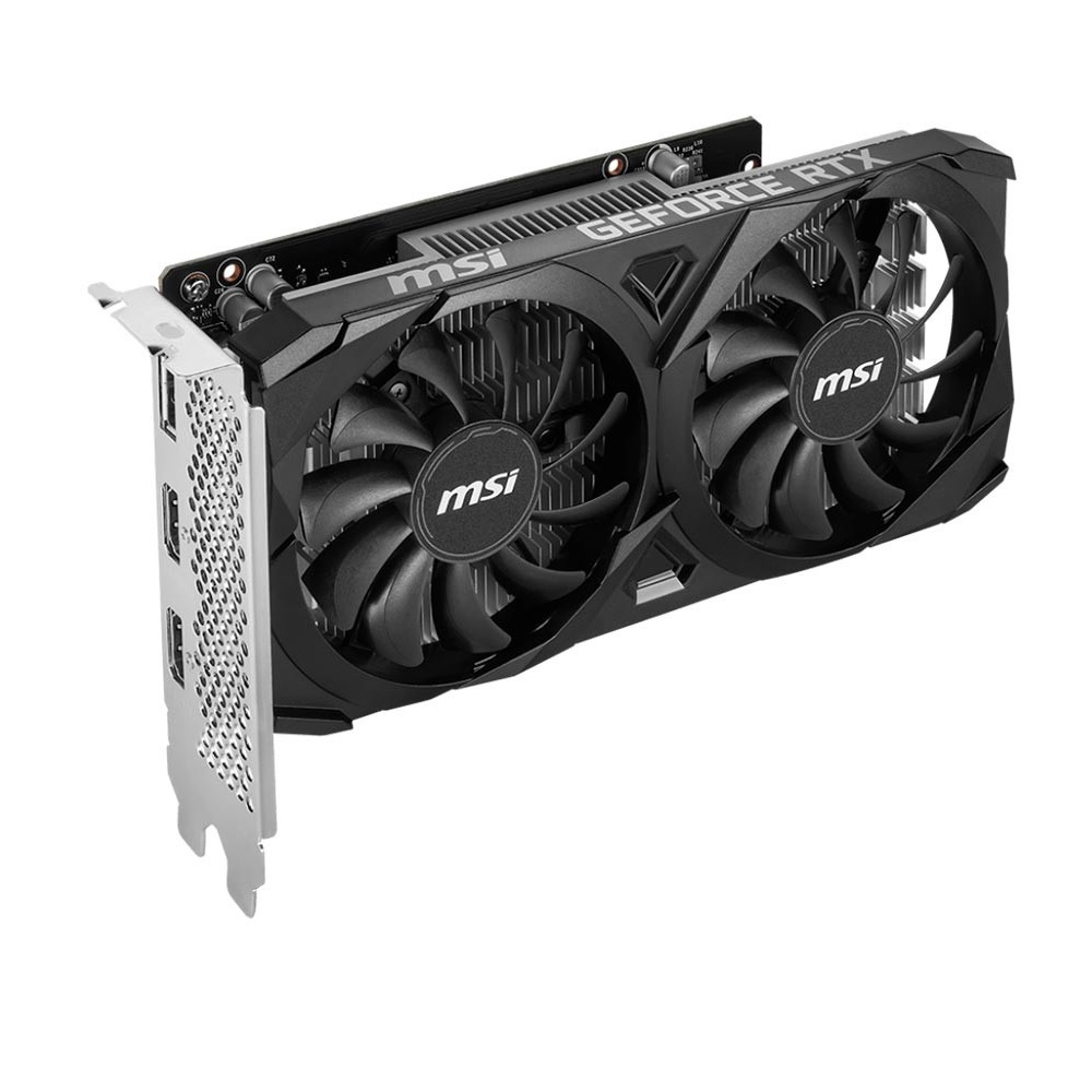 TARJETA DE VIDEO MSI GEFORCE RTX 3050 VENTUS 2X 6G OC 6GB GDDR6 PCIE 4 - 2