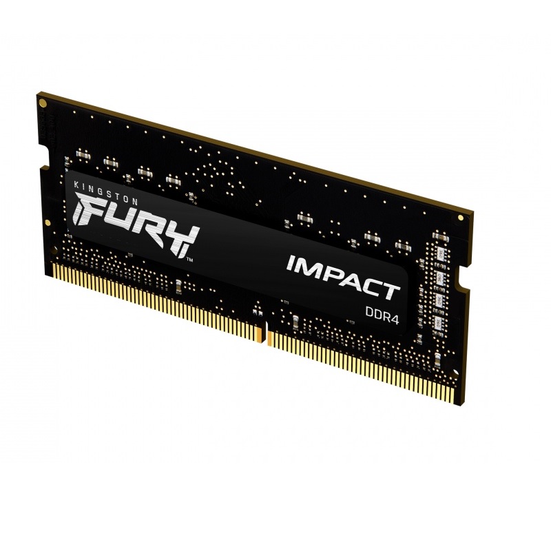 MEMORIA RAM KINGSTON FURY IMPACT 8GB DDR4 3200MHZ SODIMM CL20 PC4-25600 NEGRO - 2