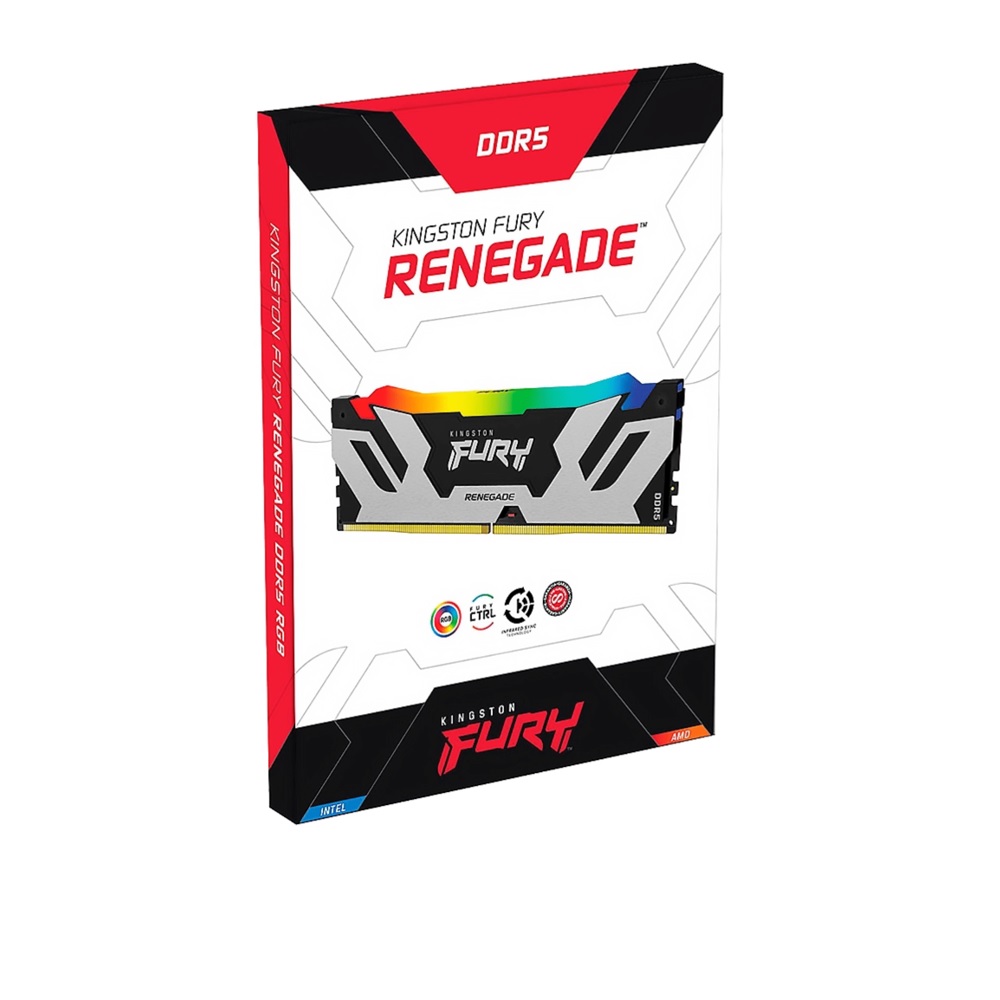 MEMORIA RAM KINGSTON FURY RENEGADE 16GB RGB DDR5 7200MHZ CL38 KF572C38RSA-16 - 3
