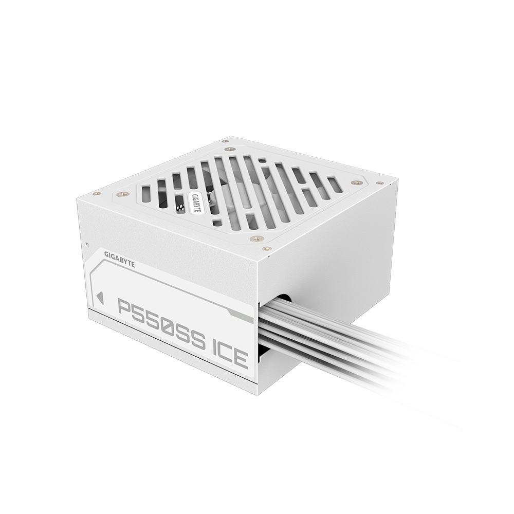 FUENTE DE PODER GIGABYTE P550SS ICE 550W 80 PLUS SILVER BLANCO ATX - 2