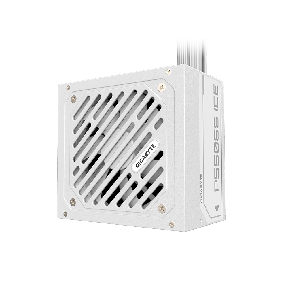 FUENTE DE PODER GIGABYTE P550SS ICE 550W 80 PLUS SILVER BLANCO ATX - 4