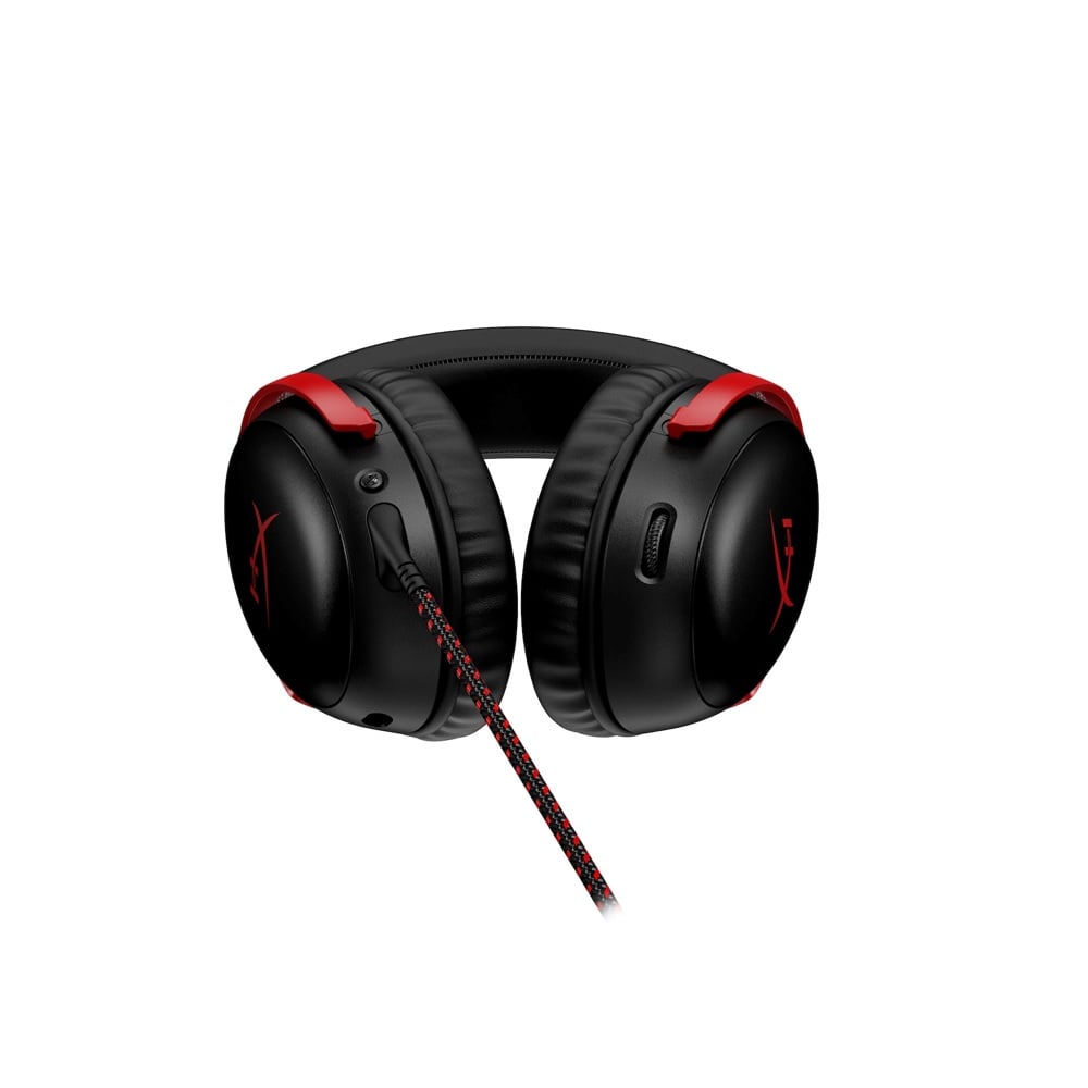 AUDIFONOS HYPERX CLOUD 3 CABLEADO USB NEGRO/ROJO OVER EAR PS5 XBOX 727A9AA - 4