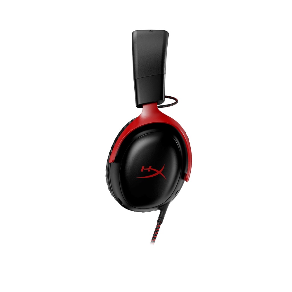 AUDIFONOS HYPERX CLOUD 3 CABLEADO USB NEGRO/ROJO OVER EAR PS5 XBOX 727A9AA - 6