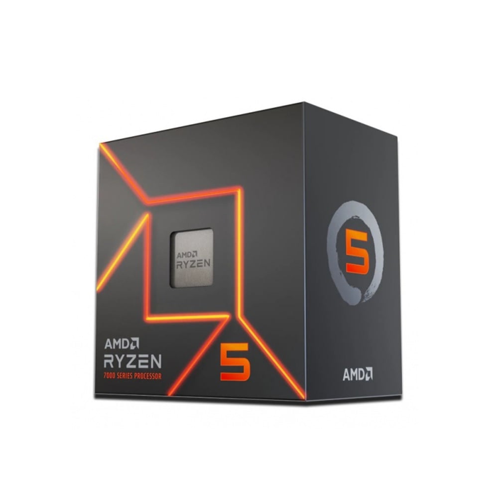 PROCESADOR RYZEN 5 7600 5.10GHZ CACHE 32MB AM5 6 NUCLEOS CON DISIPADOR 100-100001015BOX - 1