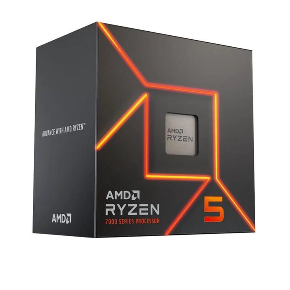 PROCESADOR RYZEN 5 7600 5.10GHZ CACHE 32MB AM5 6 NUCLEOS CON DISIPADOR 100-100001015BOX - 2