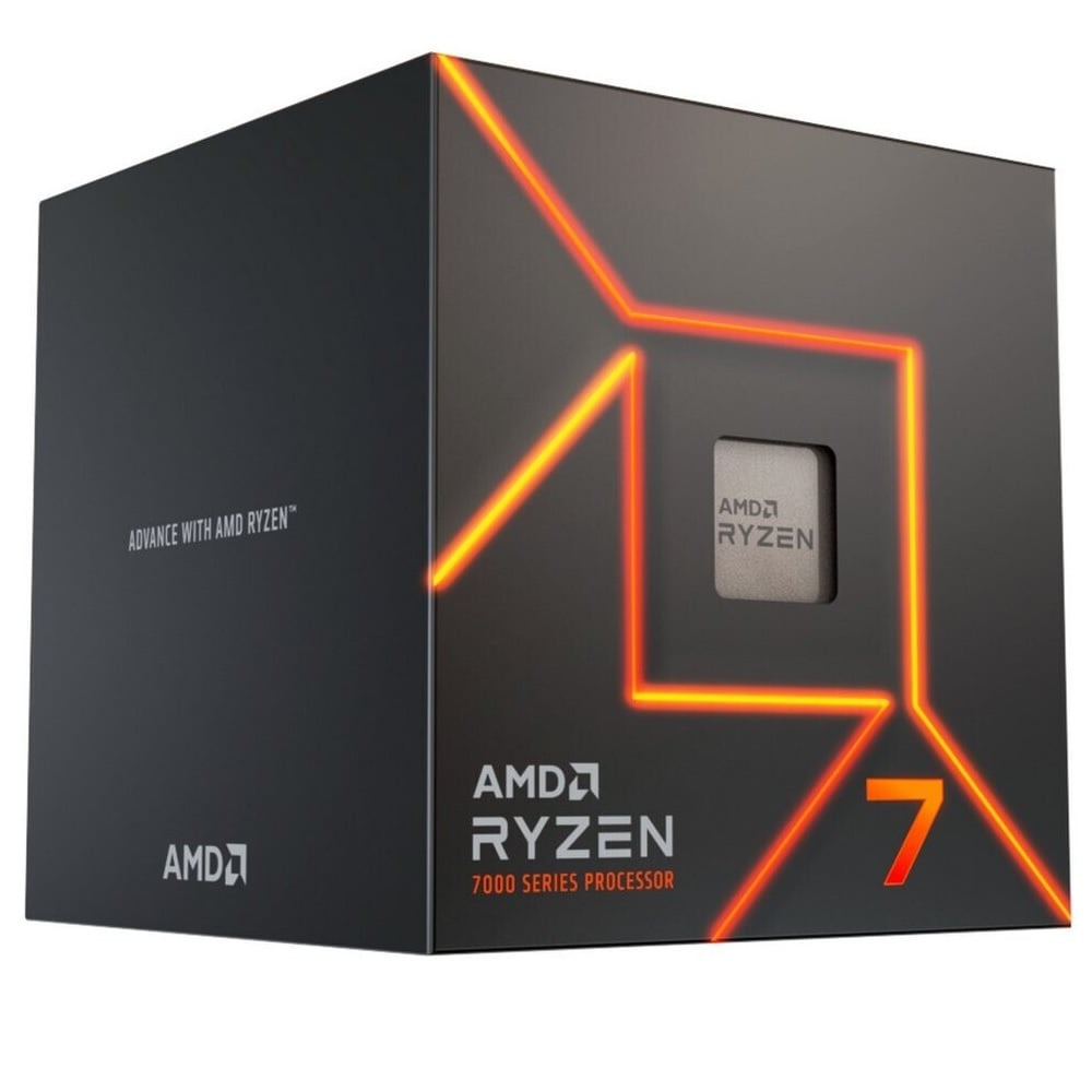 PROCESADOR AMD RYZEN 7 7700 5.30GHZ CACHE 32MB AM5 CON DISIPADOR 100-100000592SBX - 2