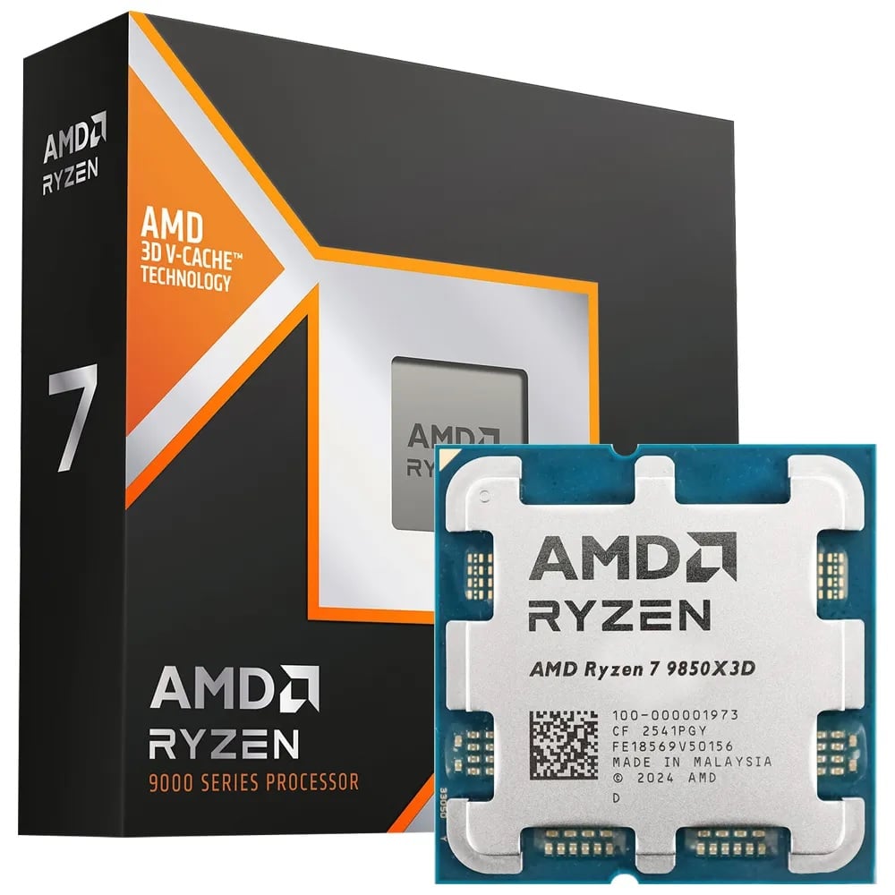 PROCESADOR AMD RYZEN 7 9850X3D 5.6GHZ CACHE 96MB AM5 8 NUCLEOS 100-100001973WOF - 3