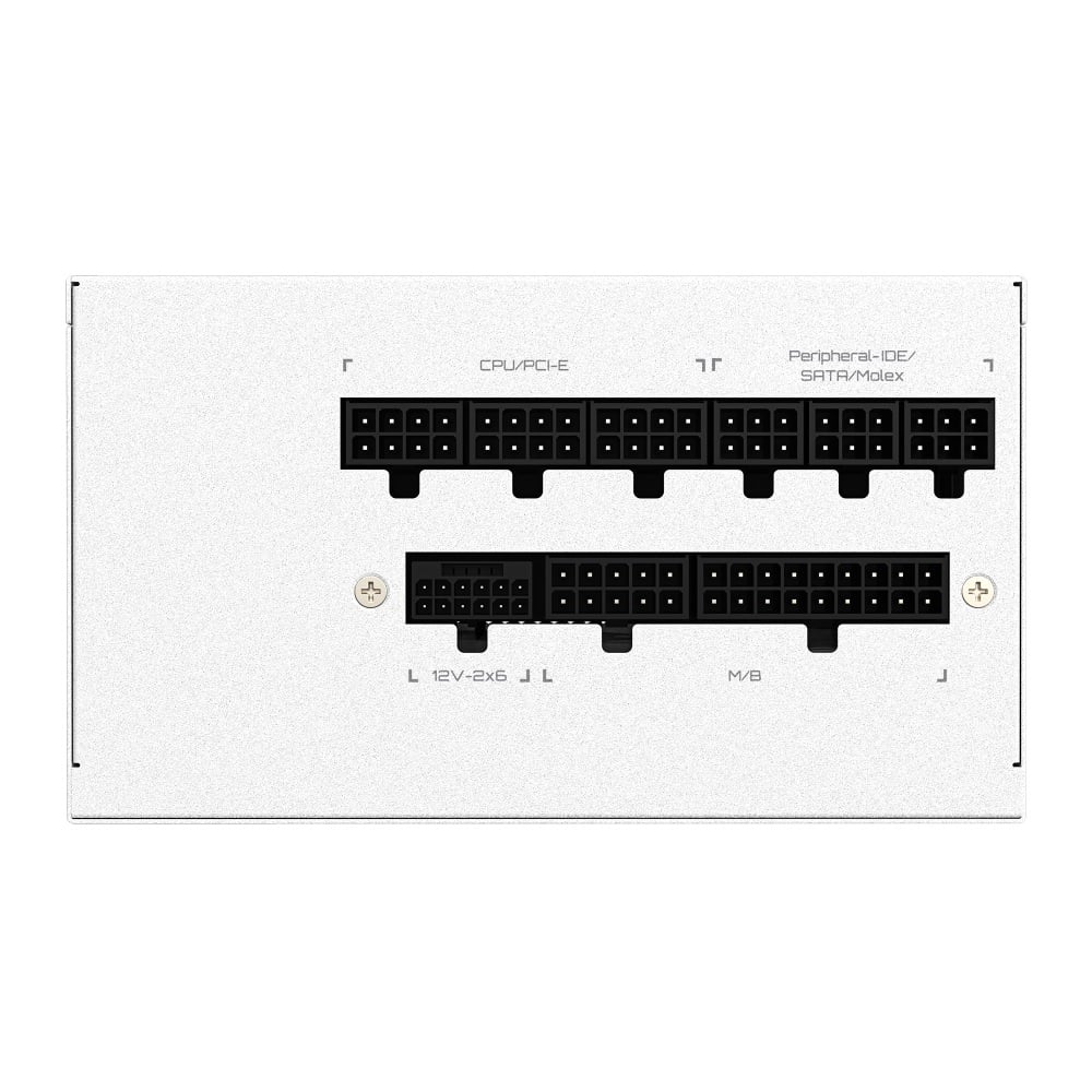 FUENTE DE PODER GIGABYTE UD850GM PG5 V2 ICE 850W 80 PLUS GOLD MODULAR ATX BLANCO - 6