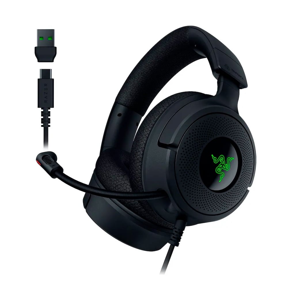 AUDIFONOS RAZER KRAKEN V4X RGB BLUETOOTH NEGRO OVEREAR RZ04-05180100-R3U1 - 2
