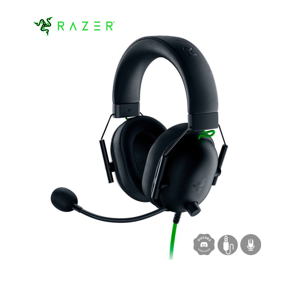 AUDIFONOS RAZER BLACKSHARK V2X CABLEADO NEGRO OVEREAR RZ04-03240100-R3U1 - 1