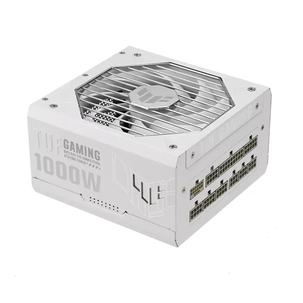 FUENTE DE PODER ASUS TUF GAMING 1000G WHITE MODULAR 80 PLUS GOLD TUF-GAMING-1000G-WHITE - 1