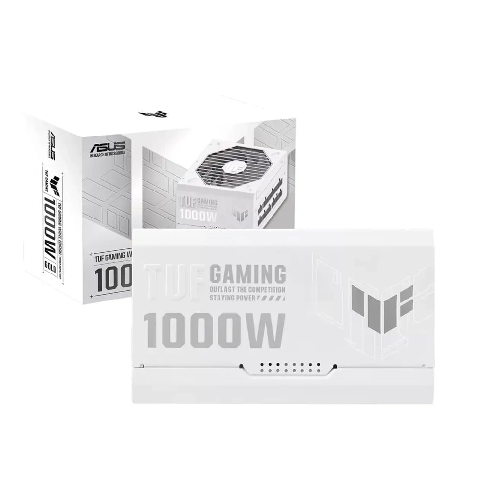 FUENTE DE PODER ASUS TUF GAMING 1000G WHITE MODULAR 80 PLUS GOLD TUF-GAMING-1000G-WHITE - 4