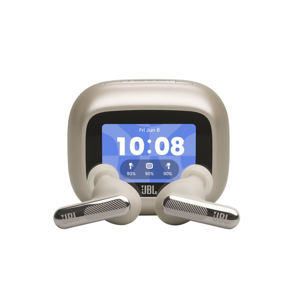 AUDIFONOS JBL LIVE BEAM 4 SAND BLUETOOTH PANTALLA INTUITIVA IN EAR JBLLIVEBEAM4CPGAM - 1