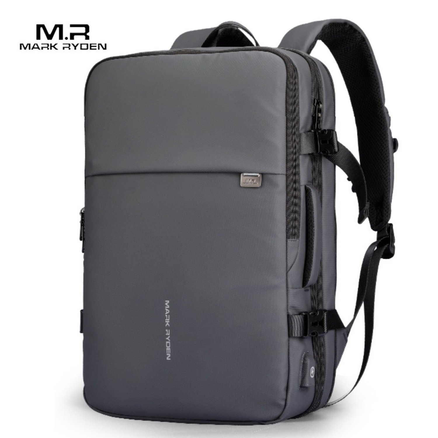 MOCHILA MARK RYDEN MODELO TRAVEL EXPANDIBLE MR8057 GRIS - 1