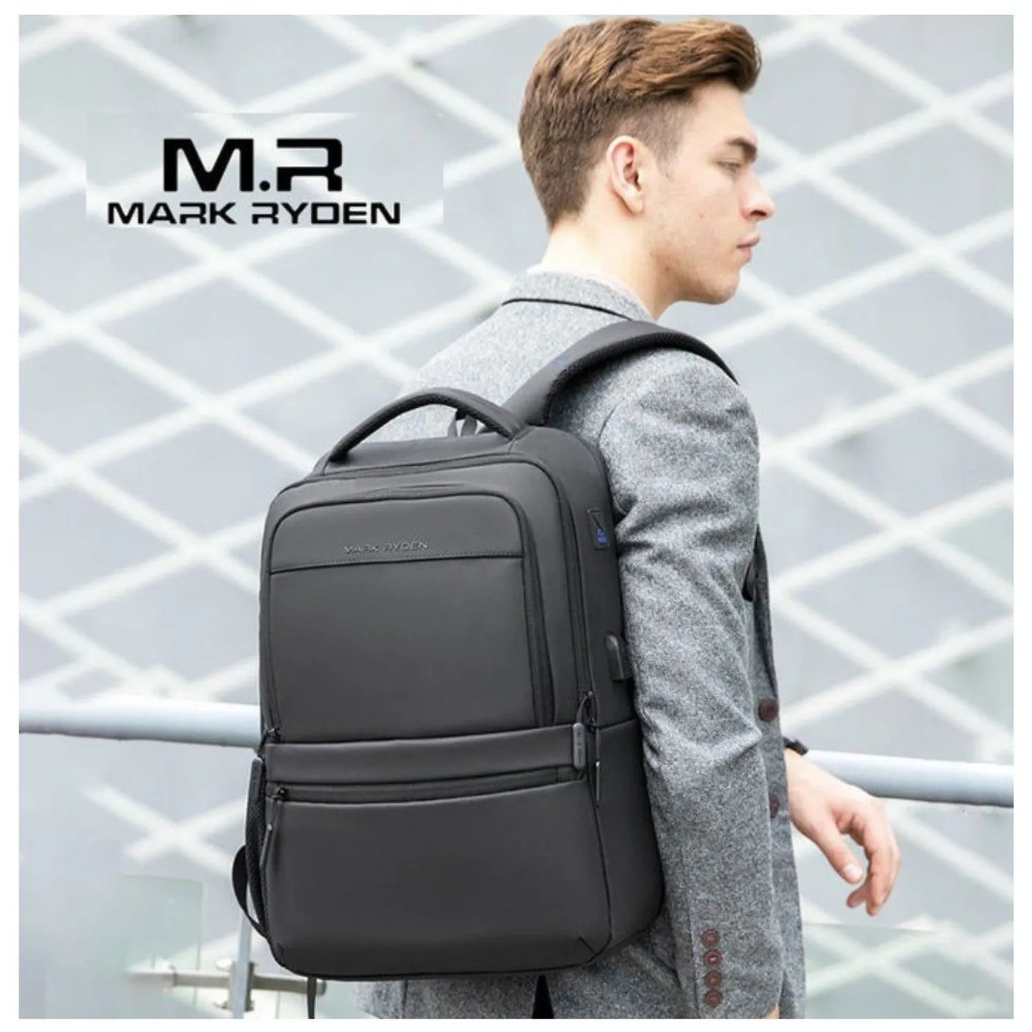 MOCHILA URBANA MARK RYDEN MODELO 9103SJ - 4